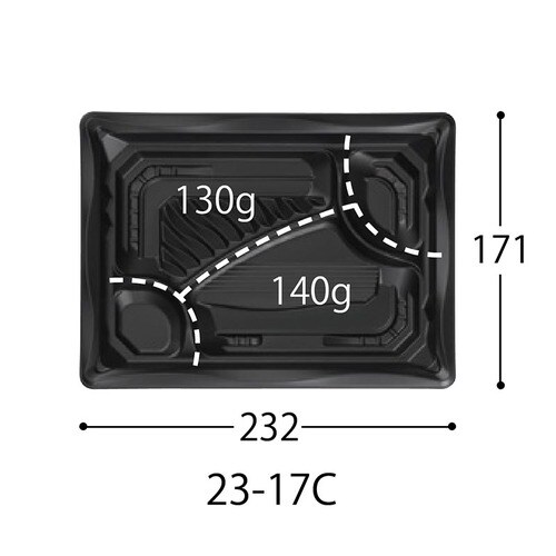 CTいろは23−17C BK 身 16セット