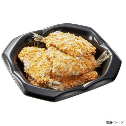 刺身容器 波音桶 20−20F 黒 12セット