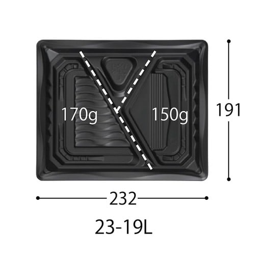 CTいろは23−19L BK 身 12セット