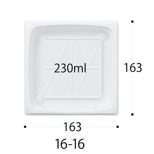 軽食容器 CT葵 16−16 BK 身 24セット