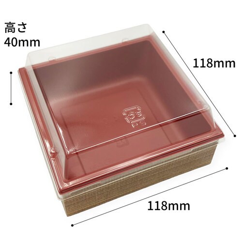 CWH−角4 赤−たもん杉(ボ) 30セット