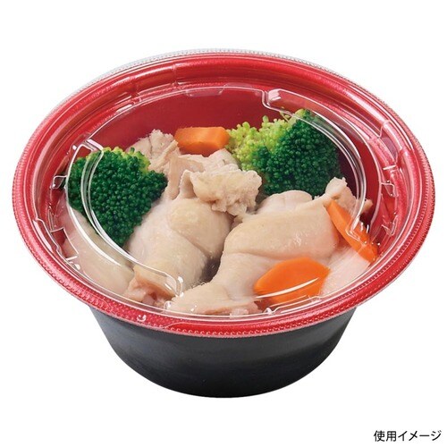 MFPホットカップ145(63) M赤黒 ×20