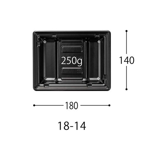 CFあわせ箱 18−14 黒−BK 身 16セット