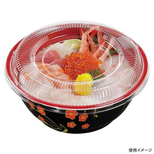 丼 特大 ほのか(内朱) 本体 8セット