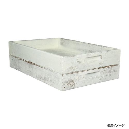 ヴィンテージBOX 3045 WH 白 6セット