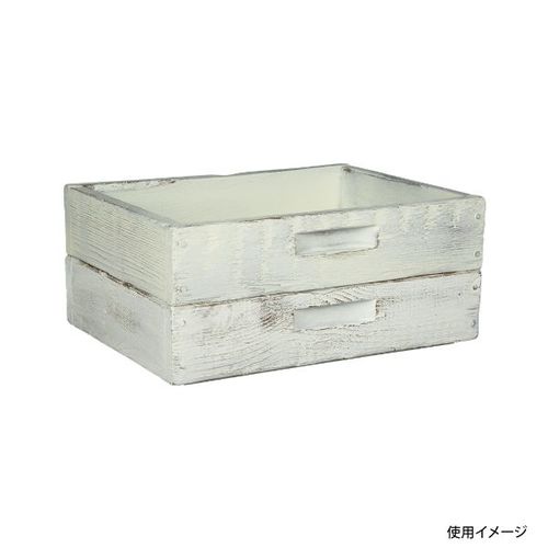 ヴィンテージBOX 3022 WH 白 ×12