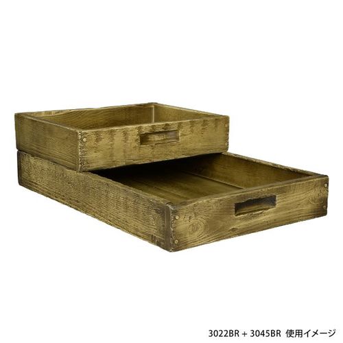 ヴィンテージBOX 3022 BR 茶色 ×12