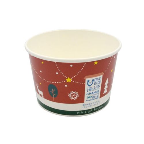 バーレル容器CO−1L−140クリスマス赤×12