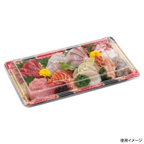 刺身容器 長角鉢31−17盛台TZ 花明り金 ×6