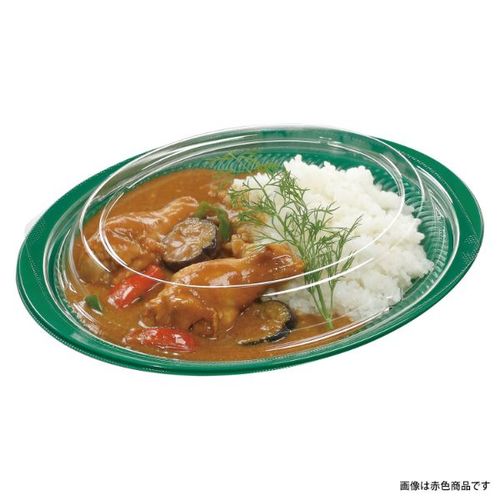 軽食容器MSD−ランチ70−A本体Dグリーン×12