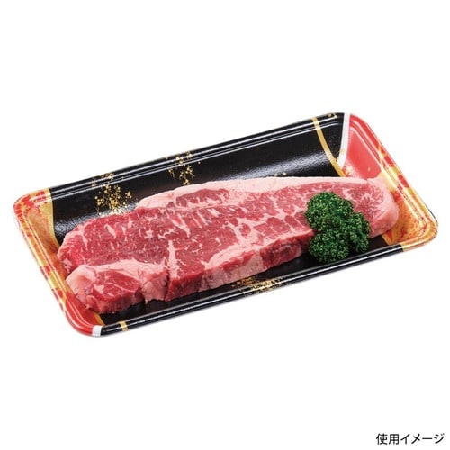 発泡トレー FLB−Y14−25 流華赤 ×12