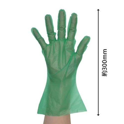 TPE GLOVE グリーン L 24セット