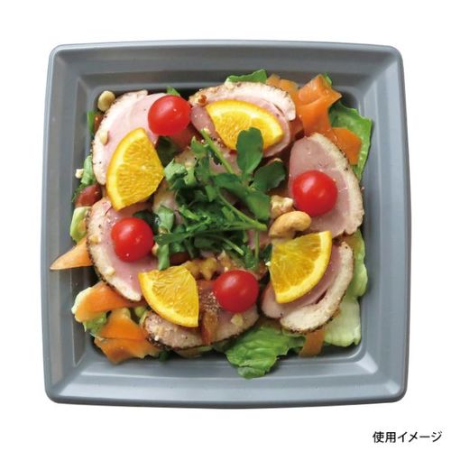 軽食容器CT沙楽K20−20NGR−BK身×12