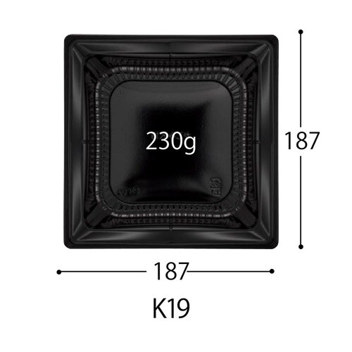 CTかこみ K19 黒−BK 身L1 16セット