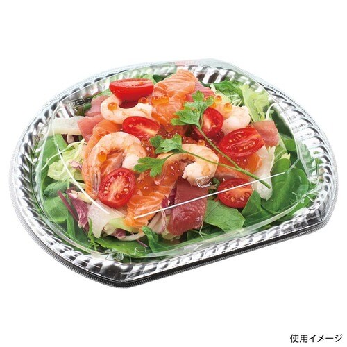 ティアラ半月皿24−21 本体 銀 12セット