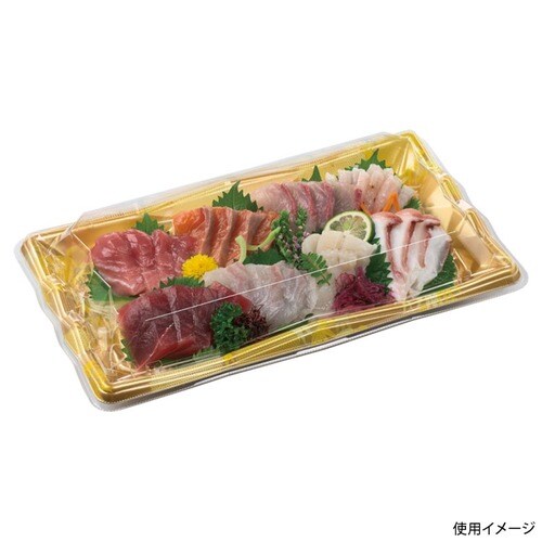 刺身容器 氷河35−20盛台R 本体 尾張 ×30