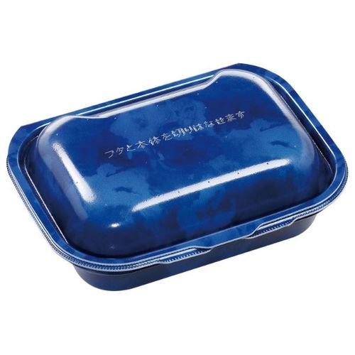 軽食容器DLVボーノ22−16カフェブルーW×6