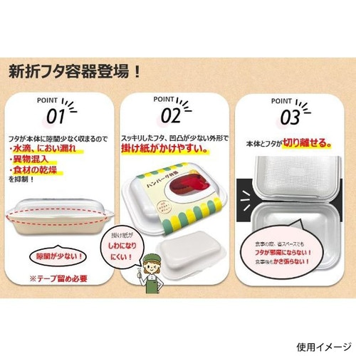 軽食容器 DLVボーノ23−18 カウ 6セット