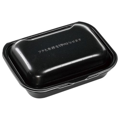 軽食容器 DLVボーノ23−18 黒銀W 6セット