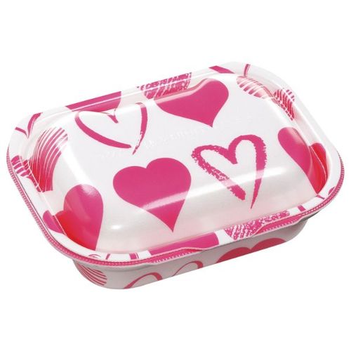 軽食容器DLVボーノ19−15ハートピンク×15