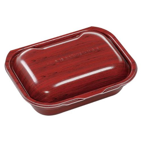 軽食容器 DLVボーノ20−15 渋木目W ×8