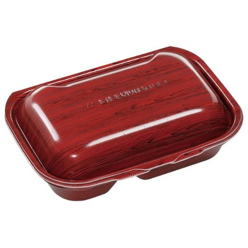 軽食容器 DLVボーノ23−16−1 渋木目W×6