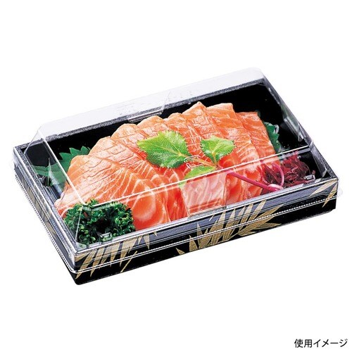 刺身容器 WHSかん合−315 本体 笹金 ×15