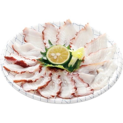 刺身容器 丸皿−19 網ブルー 12セット