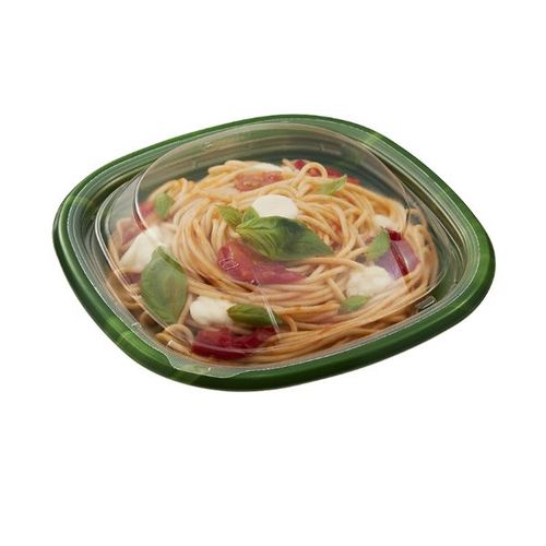 軽食容器 TPオルマ 八角18 黒 身 12セット