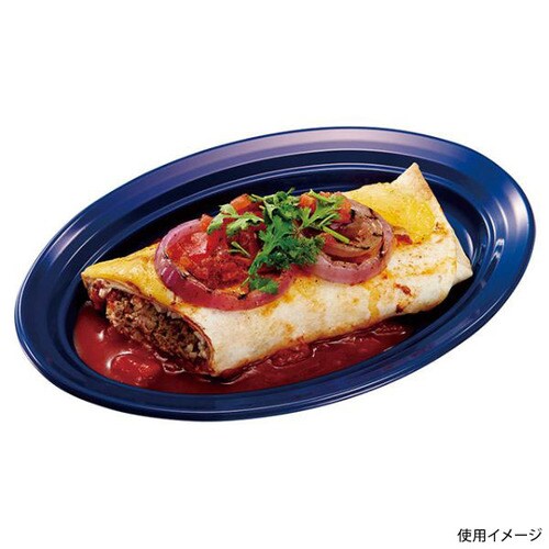 軽食容器CT沙楽M27−18紺−BK身1×4