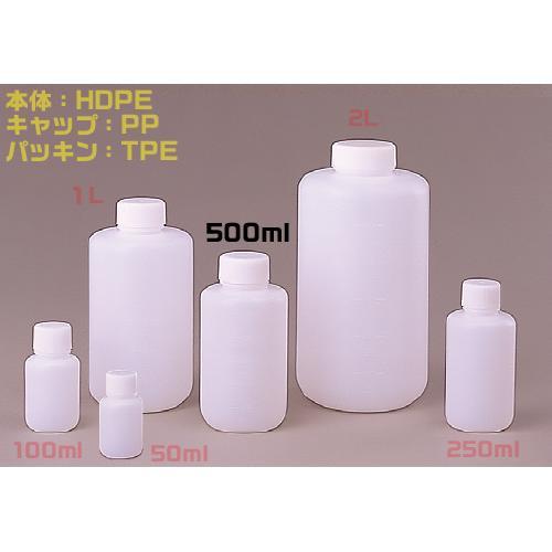 Jボトル丸型細口500ml 滅菌済 100本入