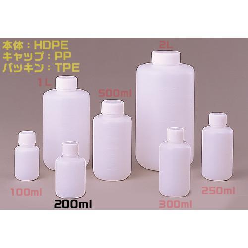 Jボトル丸型細口200ml 滅菌済 200本入