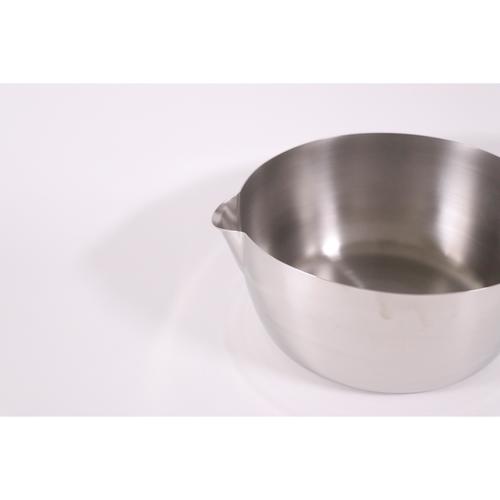 モリブデン深型矢床鍋(片口大注ぎ口付)21cm