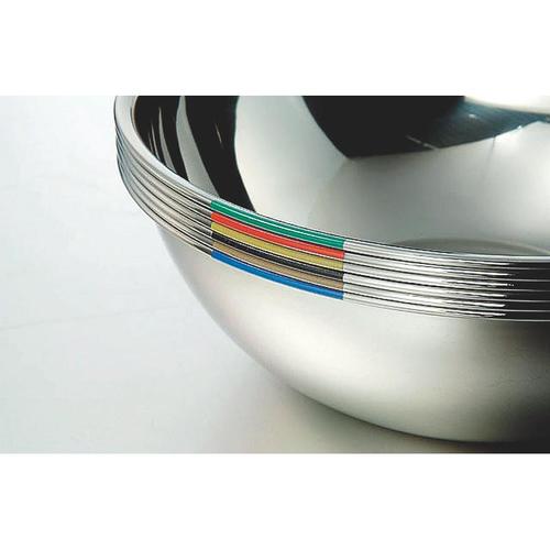 18−8色分ボール赤18cm(1.3L) 5セット