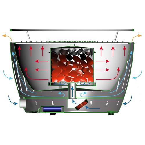 お試し炭付ダークグレーCG−AN−34PNC2