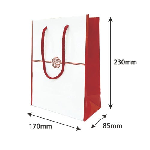ギフトペーパーバッグ 梅 1パック(10枚入)