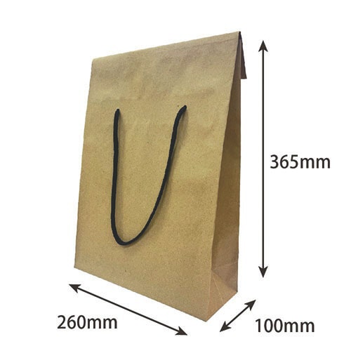 ギフト蓋付きペーパーバッグ 1パック(10枚入)