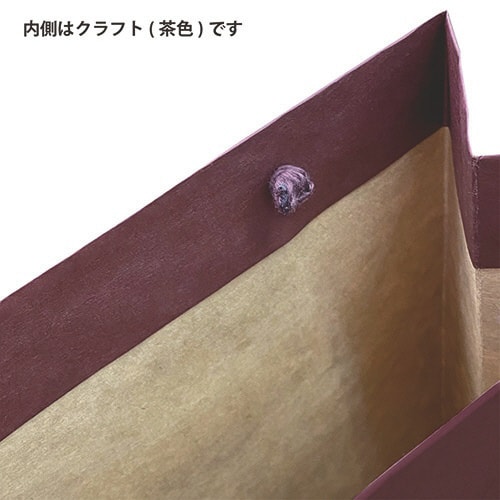 ワインバッグ 2本用 ボルドー 1パック(5枚入)