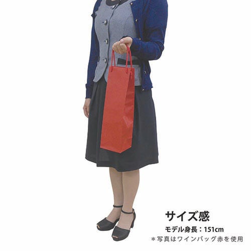 ワインバッグ 1本用 黒 1パック(10枚入)