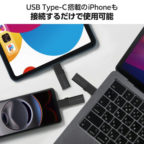 外付SSD 1TB 420MB/秒 ブラック