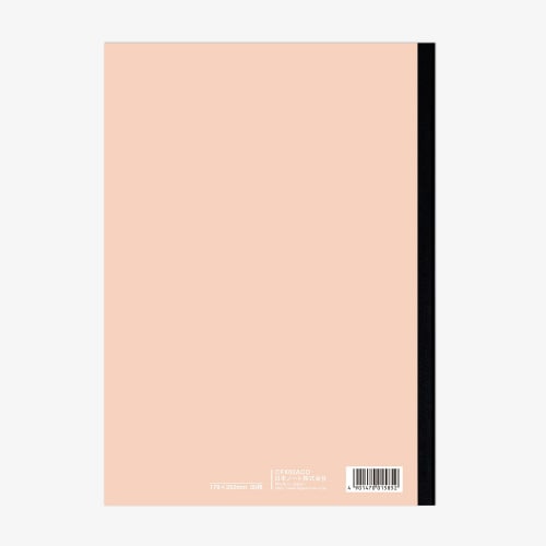 ノートクロスゾーンB5A罫コーラル30枚×10