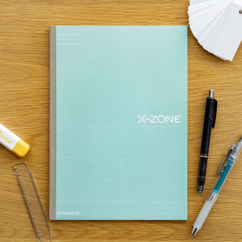 ノートクロスゾーンB5B罫ミント30枚×10