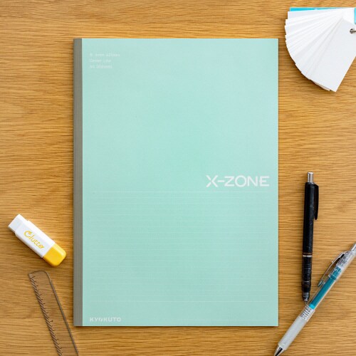 ノートクロスゾーンA4B罫ミント30枚×10