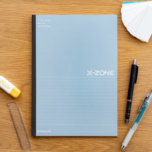 ノートクロスゾーンB5A罫ブルー30枚×10