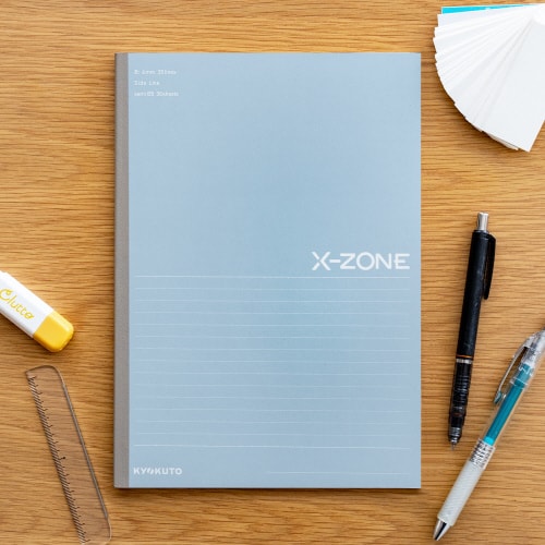 ノートクロスゾーンB5B罫ブルー30枚×10