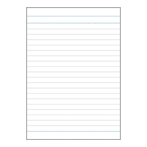 アピカノートA6中罫ヨコ6mm48枚×10