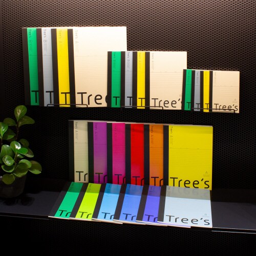 ノートTreesB5B罫30枚5冊束×24
