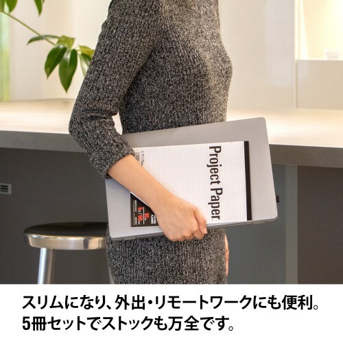 プロジェクトペーパーB550枚×5