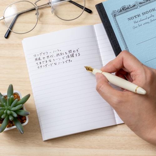 CDノートA6水6mm罫20行52枚×10