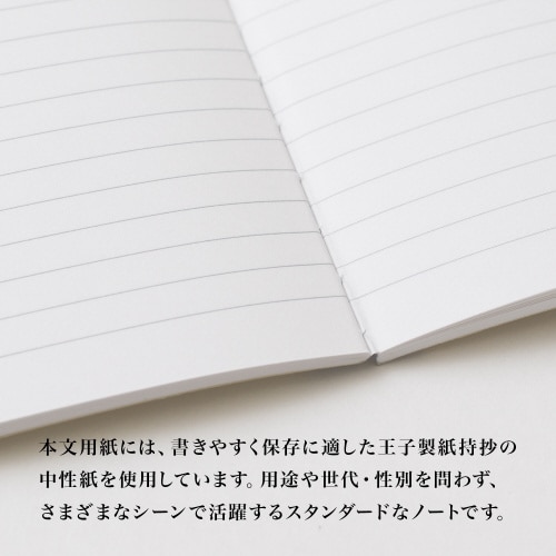 CDノートA6空6mm罫20行52枚×10